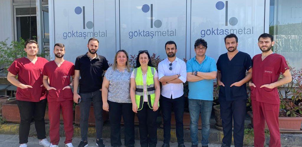 Paydaşımız Göktaş Metal için Mobil Sağlık Taramasındaydık
