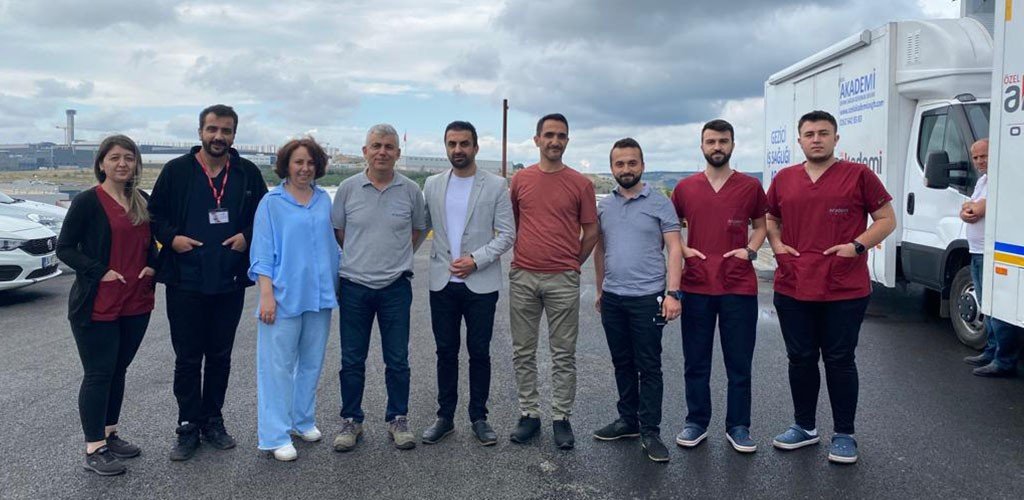 Paydaşımız KÖŞKERLER ÇELİK HALAT Firması Mobil Sağlık Hizmetimizi Tamamladık